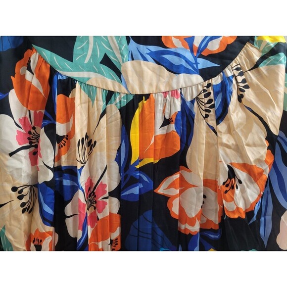 NEW Anthropologie Corey Lynn Calter The ISLA Dress In Poppy Field Size Med Boho - Picture 13 of 13